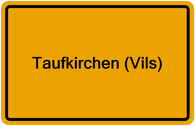 Handelsregisterauszug Taufkirchen (Vils)